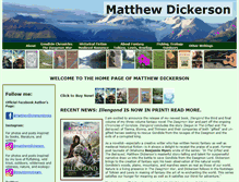 Tablet Screenshot of matthewdickerson.net